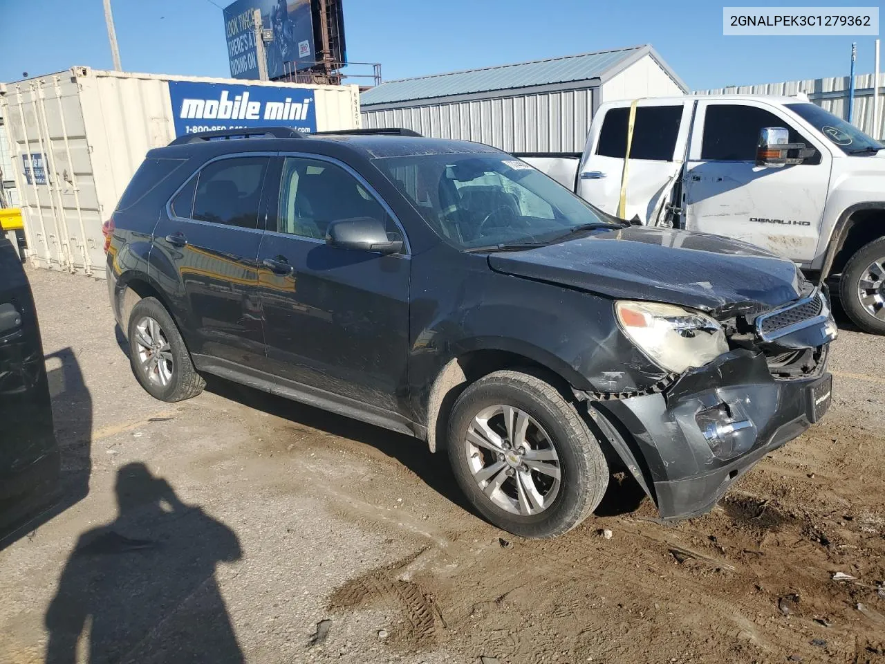 2012 Chevrolet Equinox Lt VIN: 2GNALPEK3C1279362 Lot: 73744584