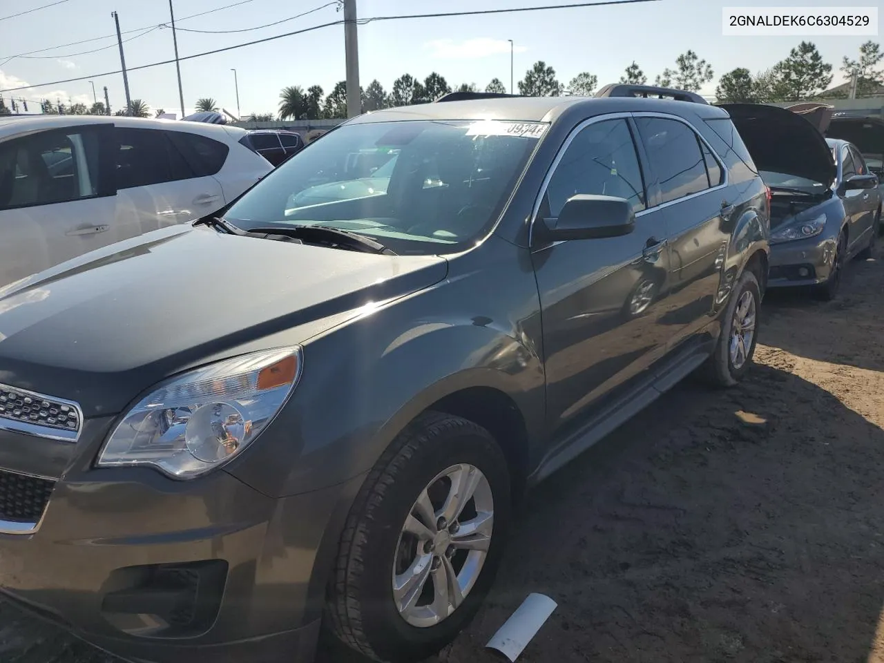 2012 Chevrolet Equinox Lt VIN: 2GNALDEK6C6304529 Lot: 73840934