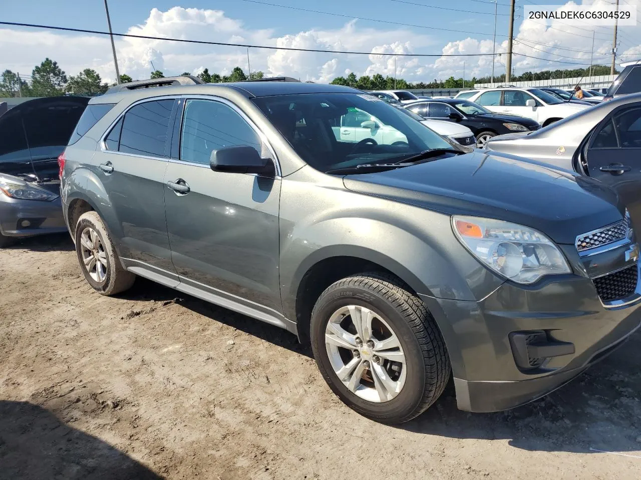 2012 Chevrolet Equinox Lt VIN: 2GNALDEK6C6304529 Lot: 73840934