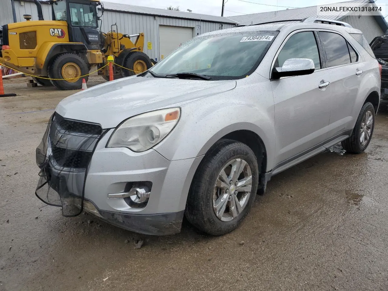 2012 Chevrolet Equinox Ltz VIN: 2GNALFEKXC1318474 Lot: 74304974