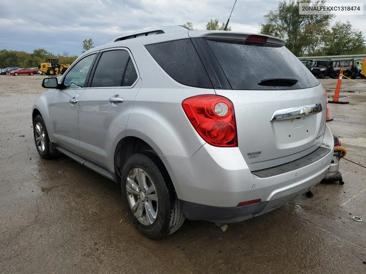 2012 Chevrolet Equinox Ltz VIN: 2GNALFEKXC1318474 Lot: 74304974