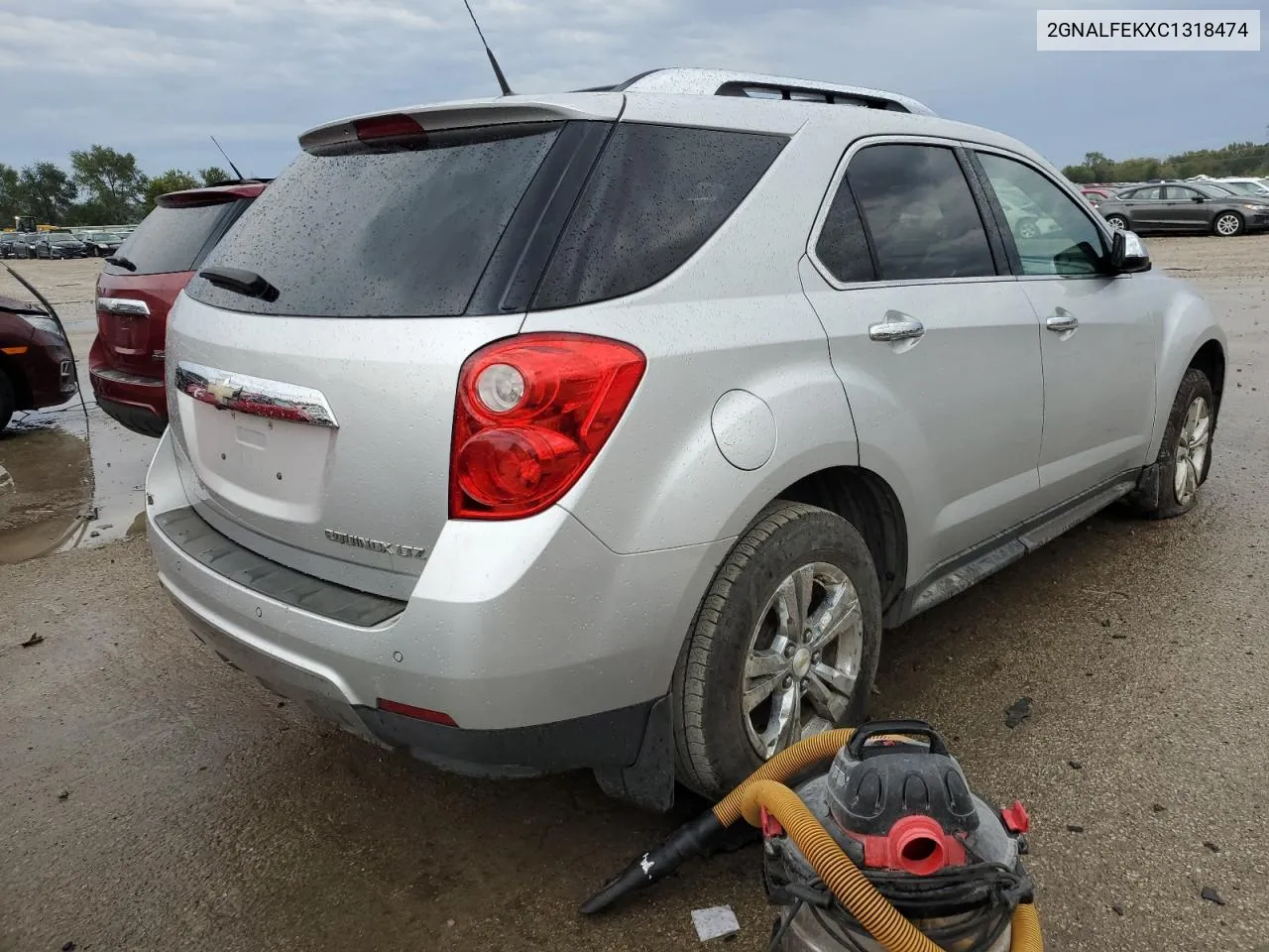 2012 Chevrolet Equinox Ltz VIN: 2GNALFEKXC1318474 Lot: 74304974