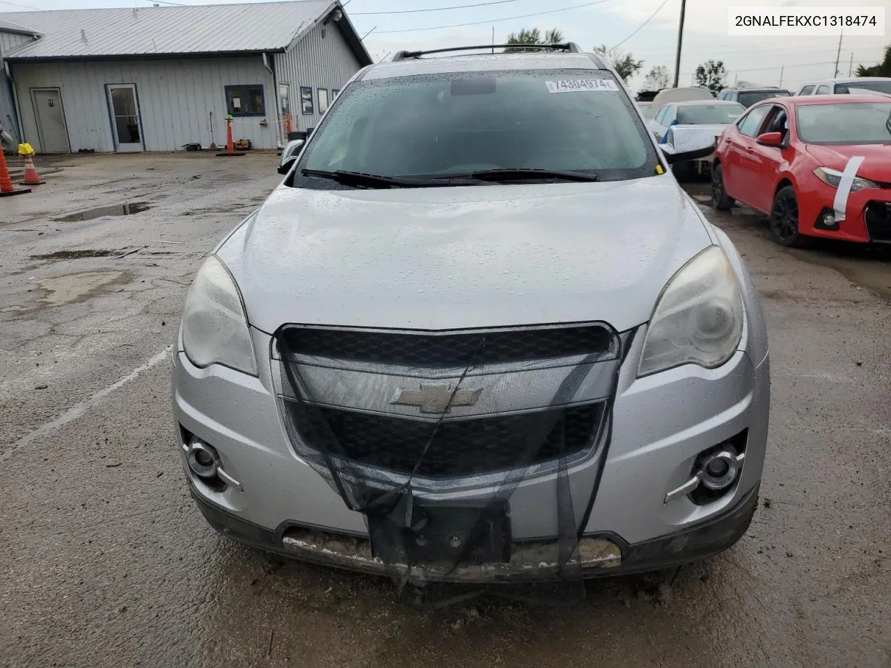 2012 Chevrolet Equinox Ltz VIN: 2GNALFEKXC1318474 Lot: 74304974