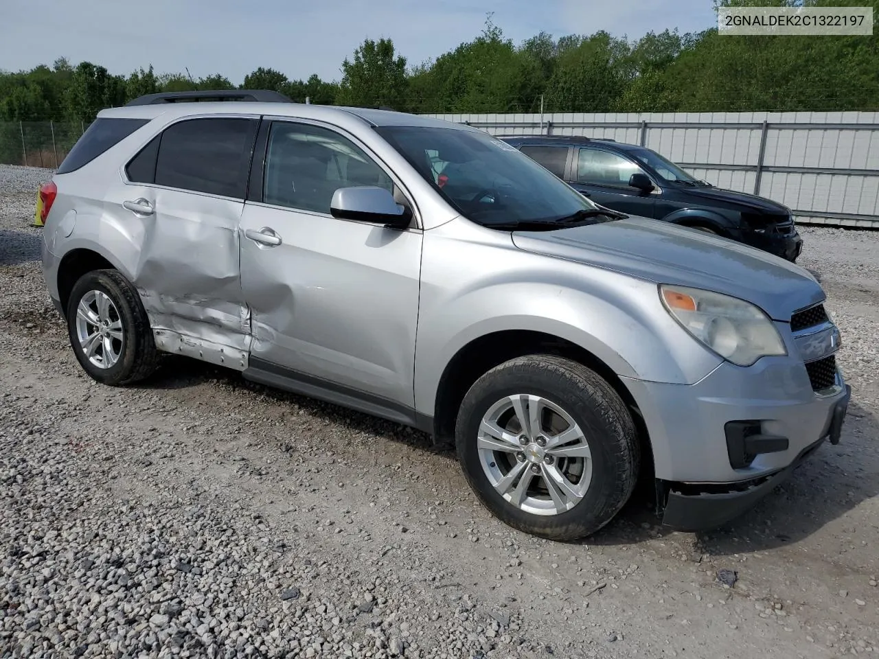 2012 Chevrolet Equinox Lt VIN: 2GNALDEK2C1322197 Lot: 74370164