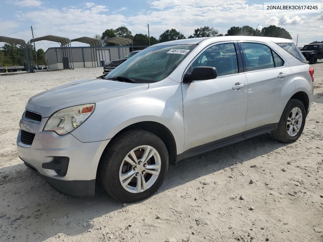 2GNALBEK3C6174245 2012 Chevrolet Equinox Ls