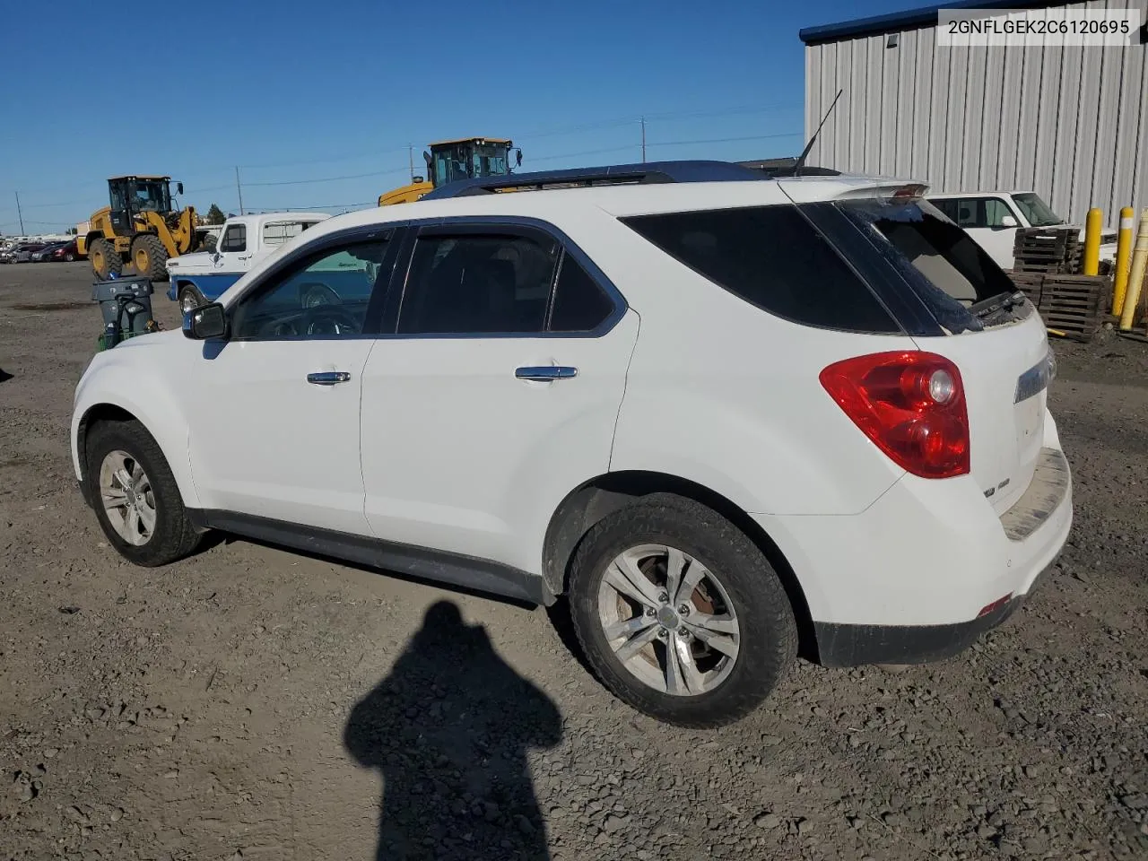 2012 Chevrolet Equinox Ltz VIN: 2GNFLGEK2C6120695 Lot: 75508754