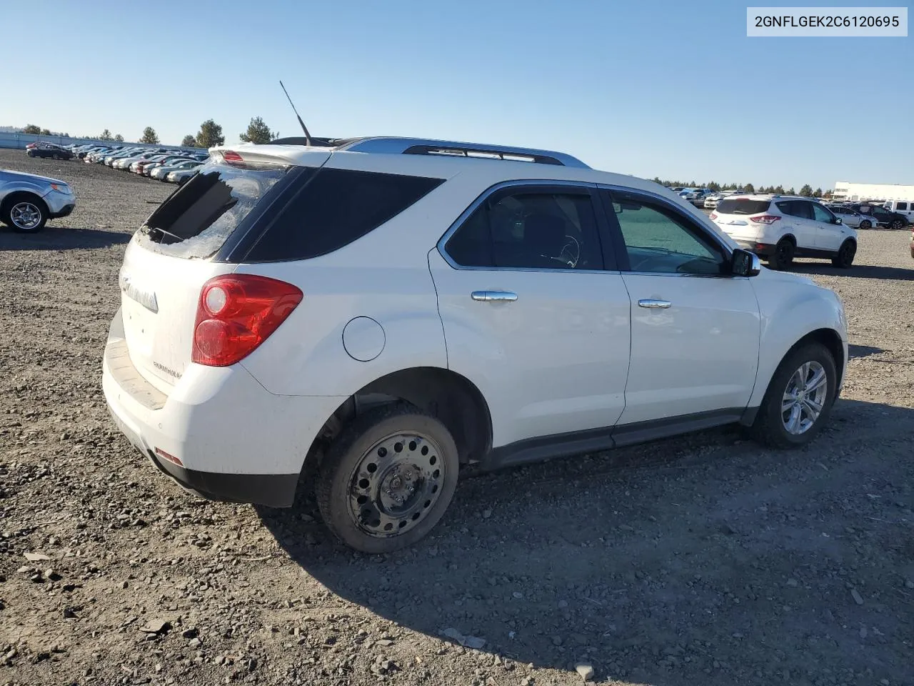 2012 Chevrolet Equinox Ltz VIN: 2GNFLGEK2C6120695 Lot: 75508754