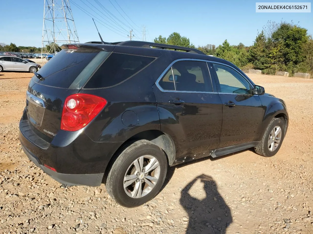 2012 Chevrolet Equinox Lt VIN: 2GNALDEK4C6152671 Lot: 75516304