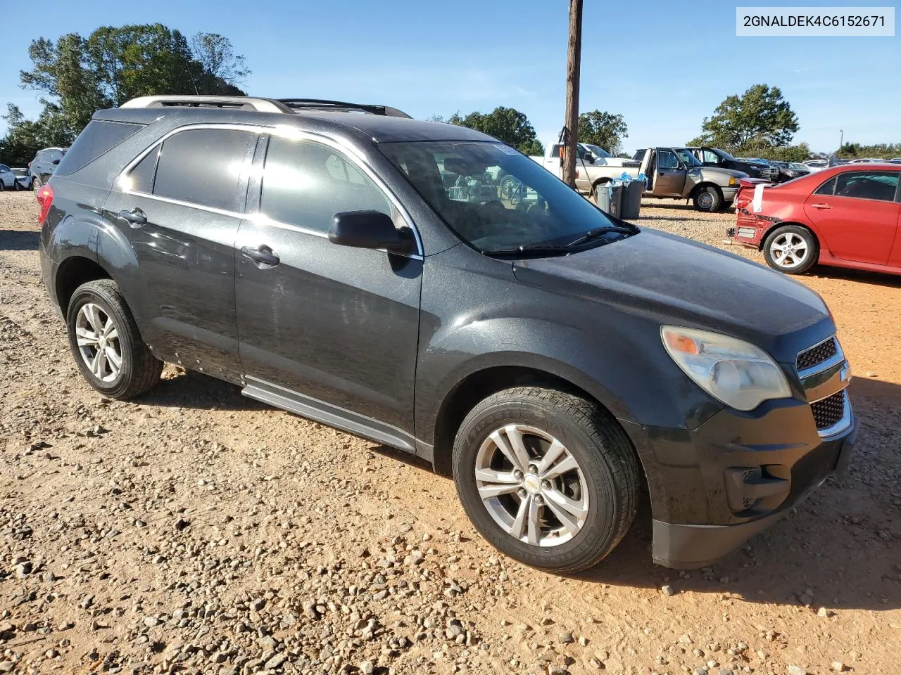 2012 Chevrolet Equinox Lt VIN: 2GNALDEK4C6152671 Lot: 75516304