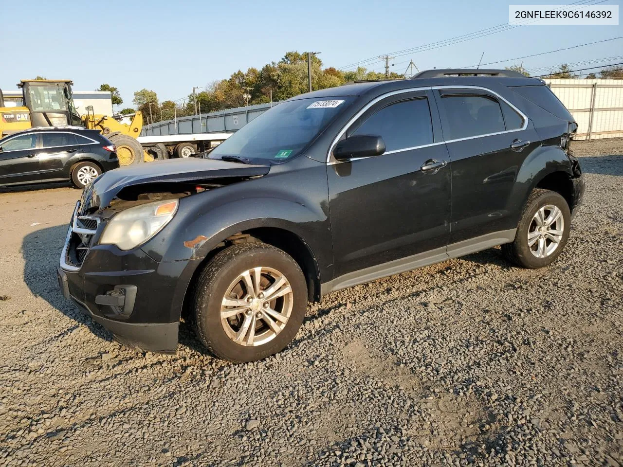 2012 Chevrolet Equinox Lt VIN: 2GNFLEEK9C6146392 Lot: 75733074