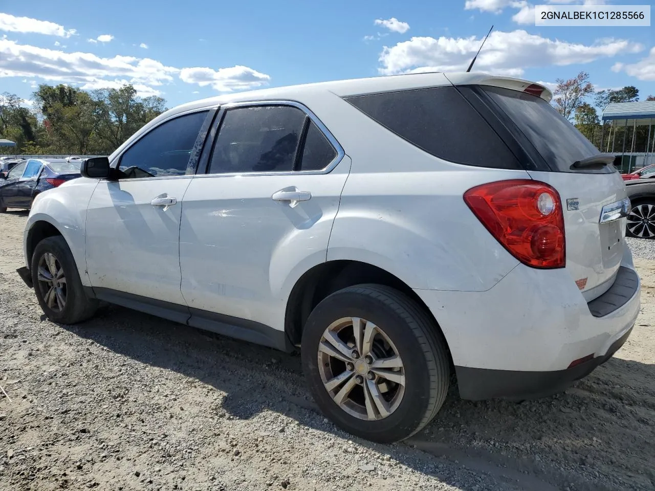 2012 Chevrolet Equinox Ls VIN: 2GNALBEK1C1285566 Lot: 76027284