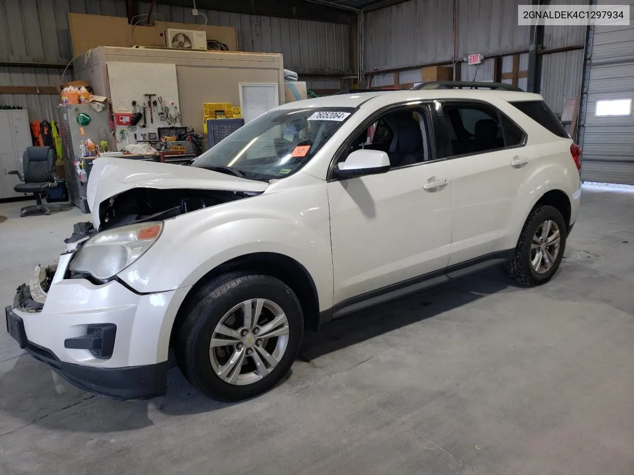 2012 Chevrolet Equinox Lt VIN: 2GNALDEK4C1297934 Lot: 76052064