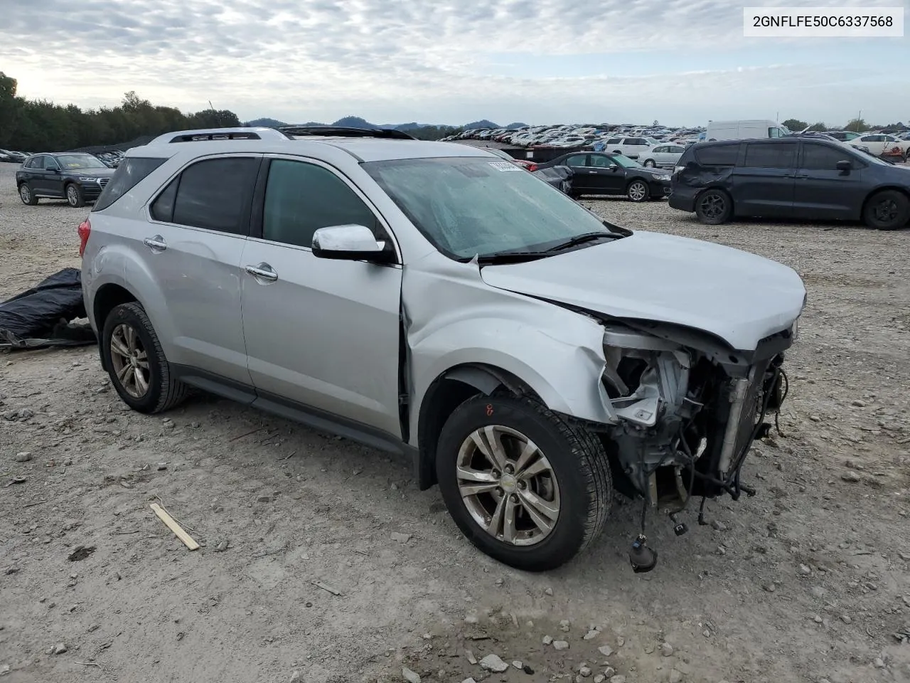 2012 Chevrolet Equinox Ltz VIN: 2GNFLFE50C6337568 Lot: 76332454