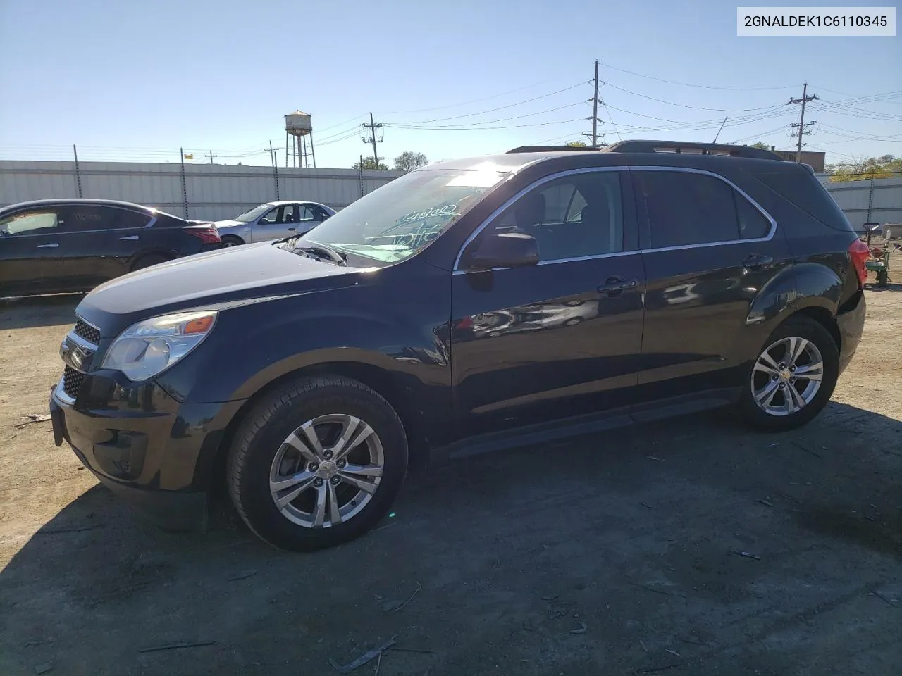 2012 Chevrolet Equinox Lt VIN: 2GNALDEK1C6110345 Lot: 76381384