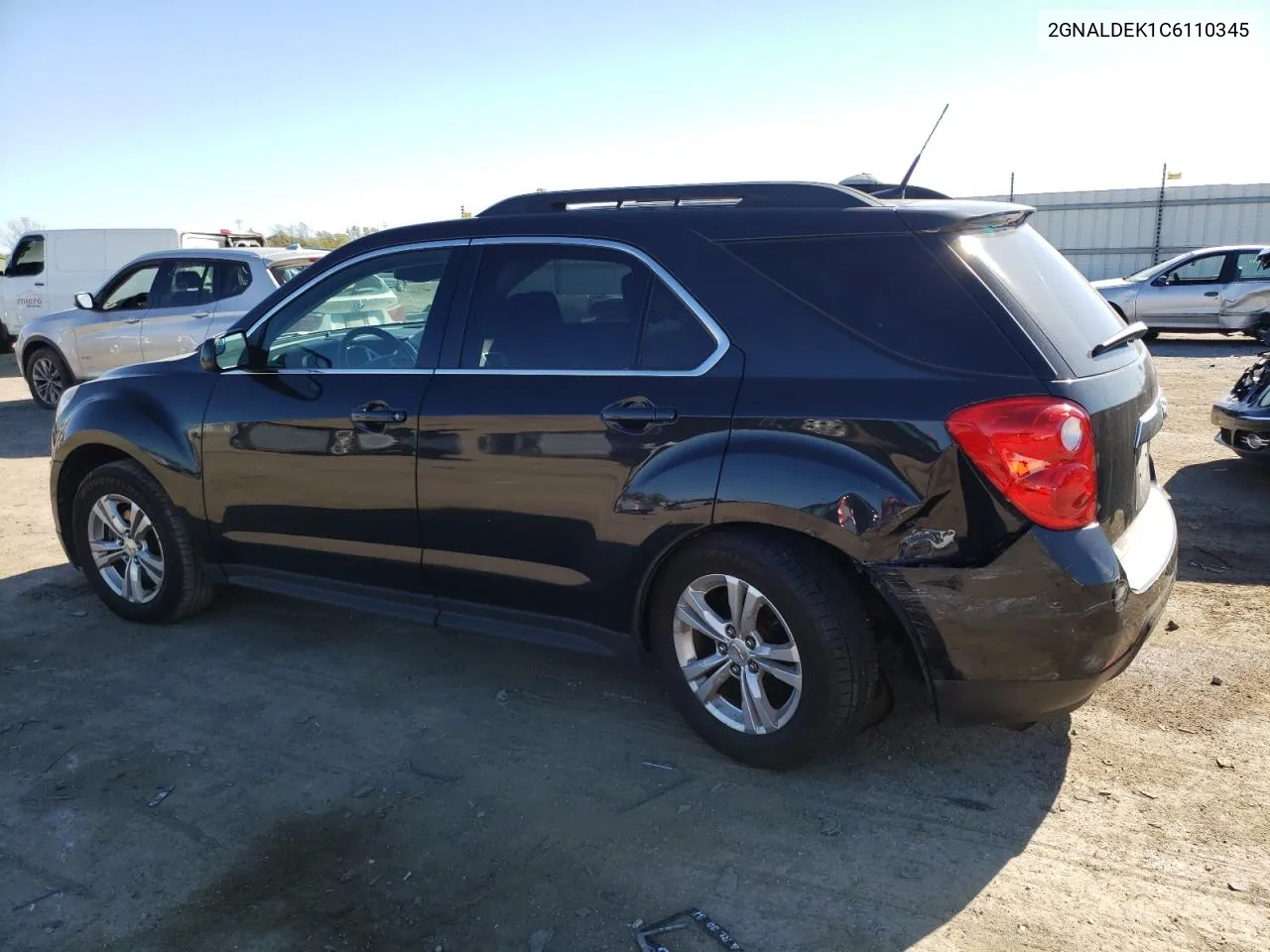 2GNALDEK1C6110345 2012 Chevrolet Equinox Lt