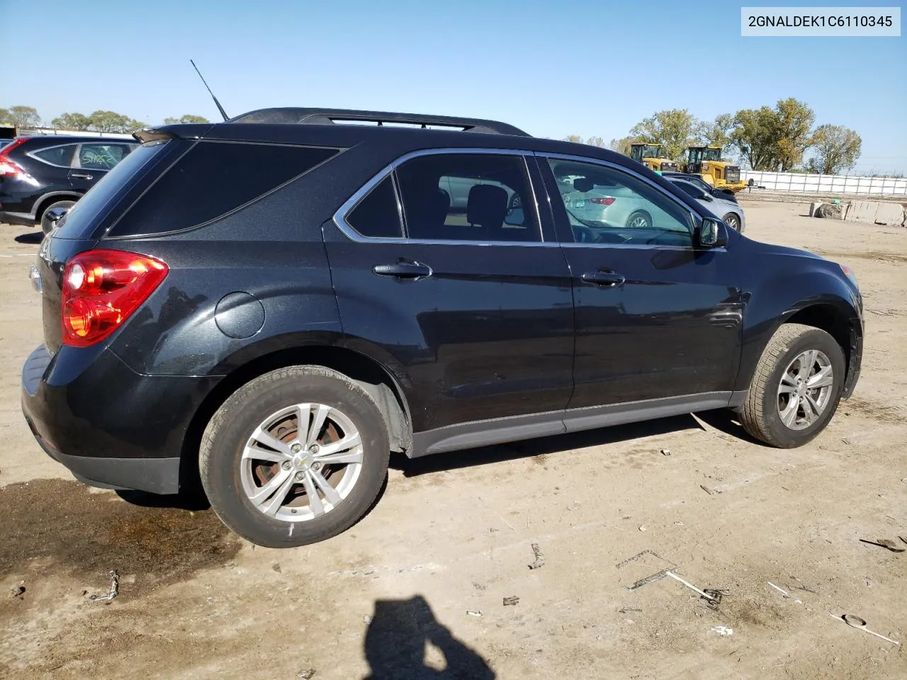 2012 Chevrolet Equinox Lt VIN: 2GNALDEK1C6110345 Lot: 76381384