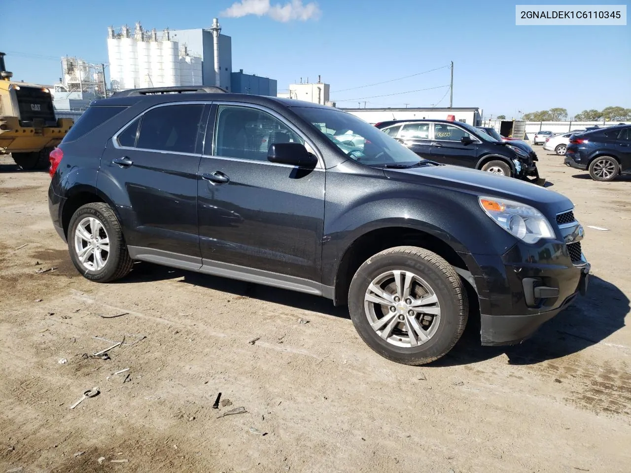 2GNALDEK1C6110345 2012 Chevrolet Equinox Lt