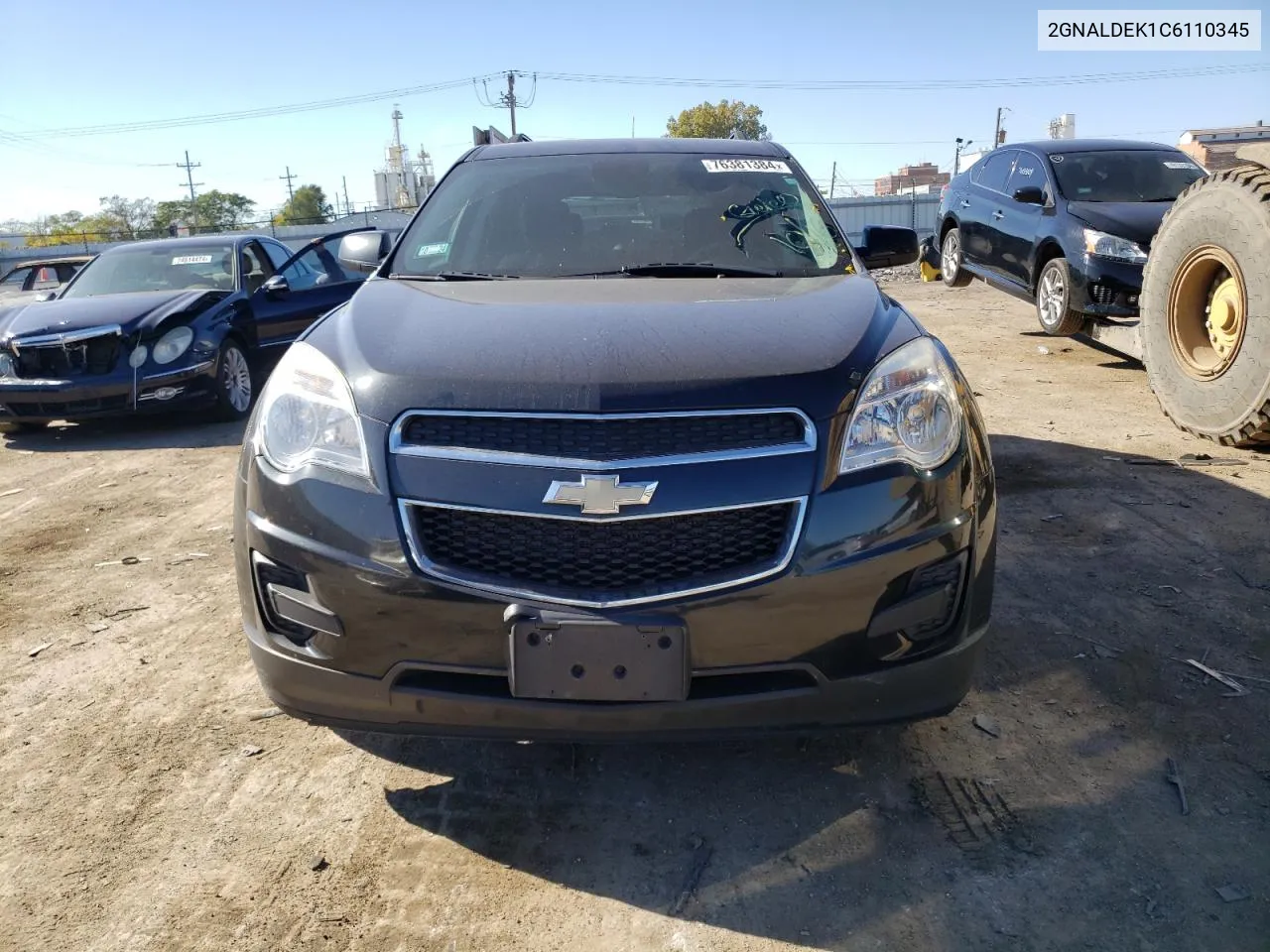 2012 Chevrolet Equinox Lt VIN: 2GNALDEK1C6110345 Lot: 76381384