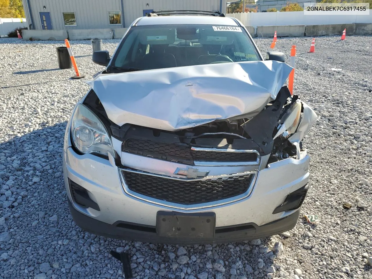 2GNALBEK7C6317455 2012 Chevrolet Equinox Ls