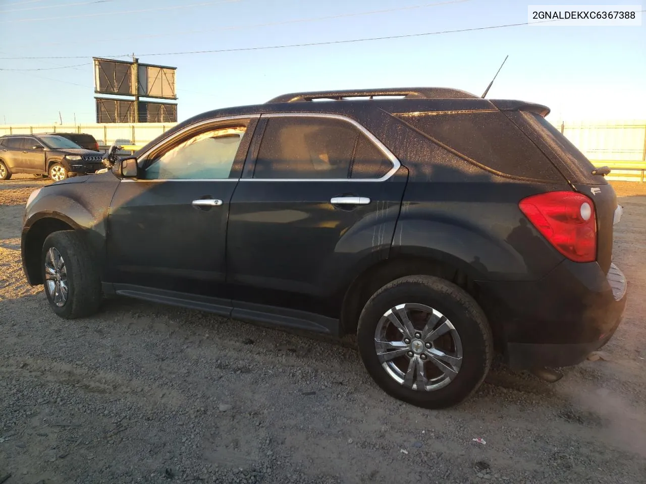 2012 Chevrolet Equinox Lt VIN: 2GNALDEKXC6367388 Lot: 76492434