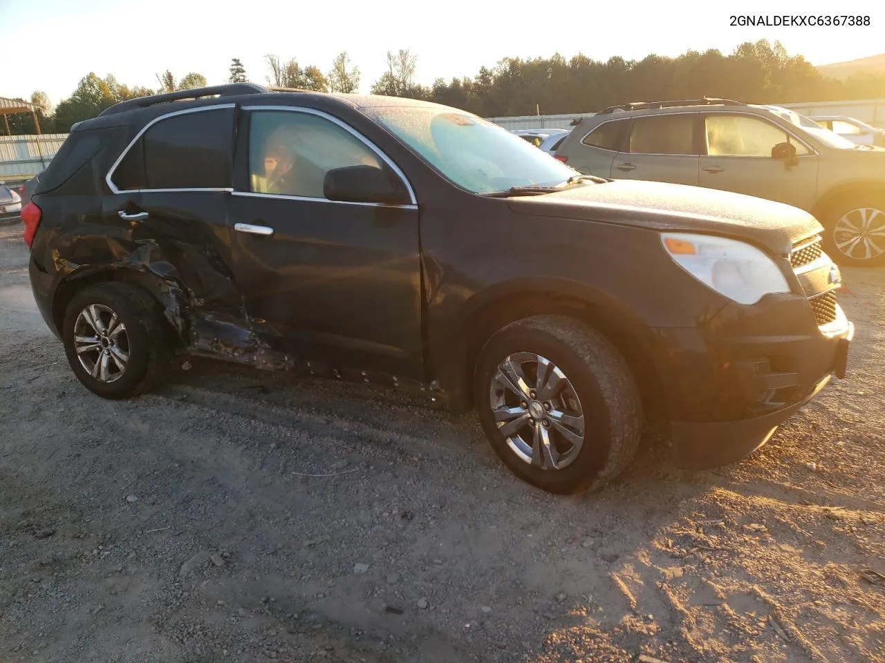 2012 Chevrolet Equinox Lt VIN: 2GNALDEKXC6367388 Lot: 76492434