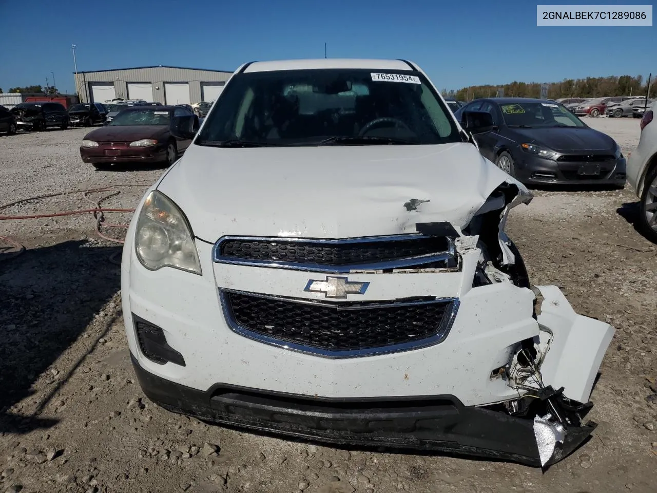 2012 Chevrolet Equinox Ls VIN: 2GNALBEK7C1289086 Lot: 76531954