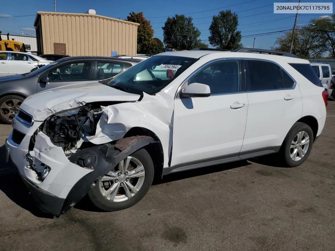 2012 Chevrolet Equinox Lt VIN: 2GNALPEK7C1175795 Lot: 76542564