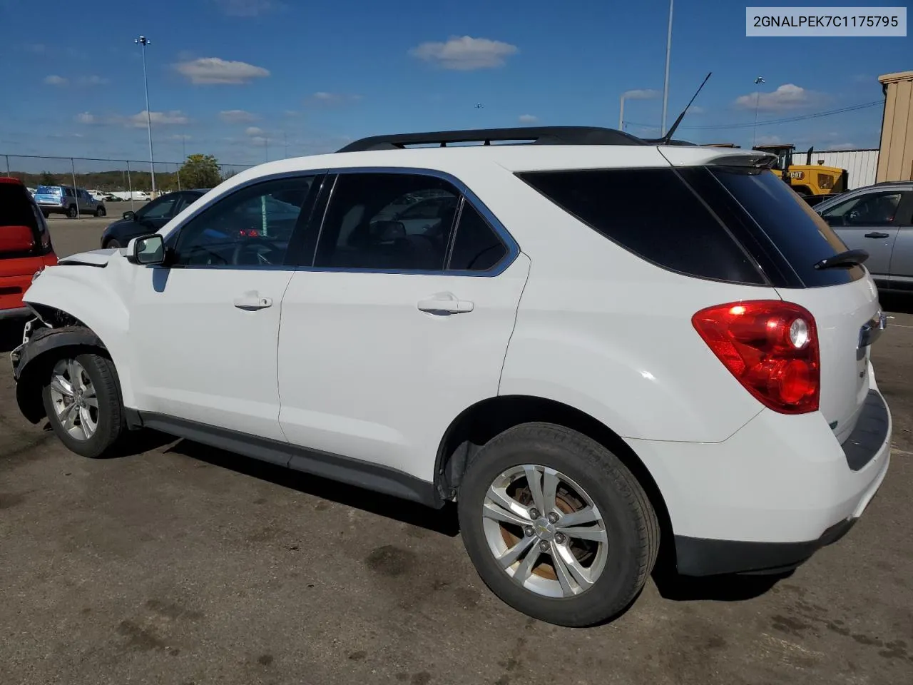 2012 Chevrolet Equinox Lt VIN: 2GNALPEK7C1175795 Lot: 76542564