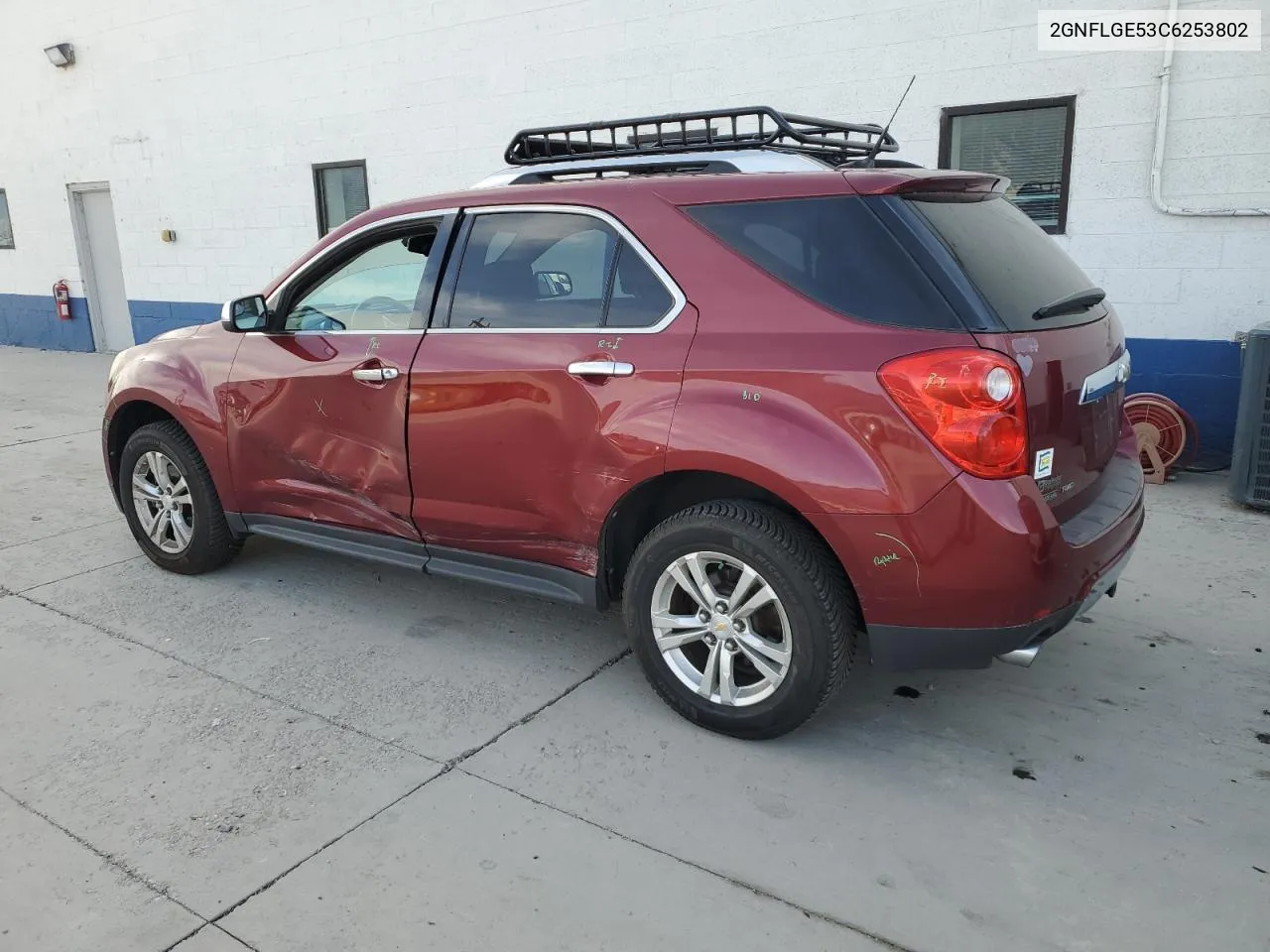 2012 Chevrolet Equinox Ltz VIN: 2GNFLGE53C6253802 Lot: 76830564