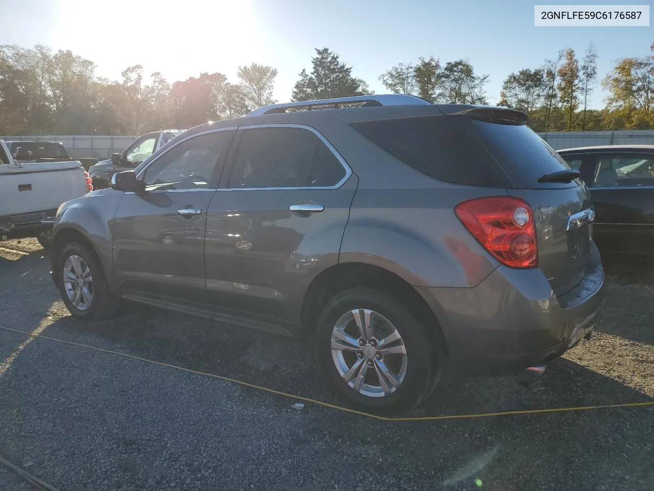 2012 Chevrolet Equinox Ltz VIN: 2GNFLFE59C6176587 Lot: 76986314