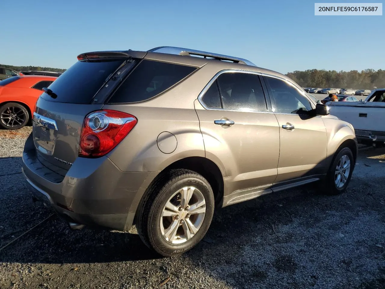 2012 Chevrolet Equinox Ltz VIN: 2GNFLFE59C6176587 Lot: 76986314