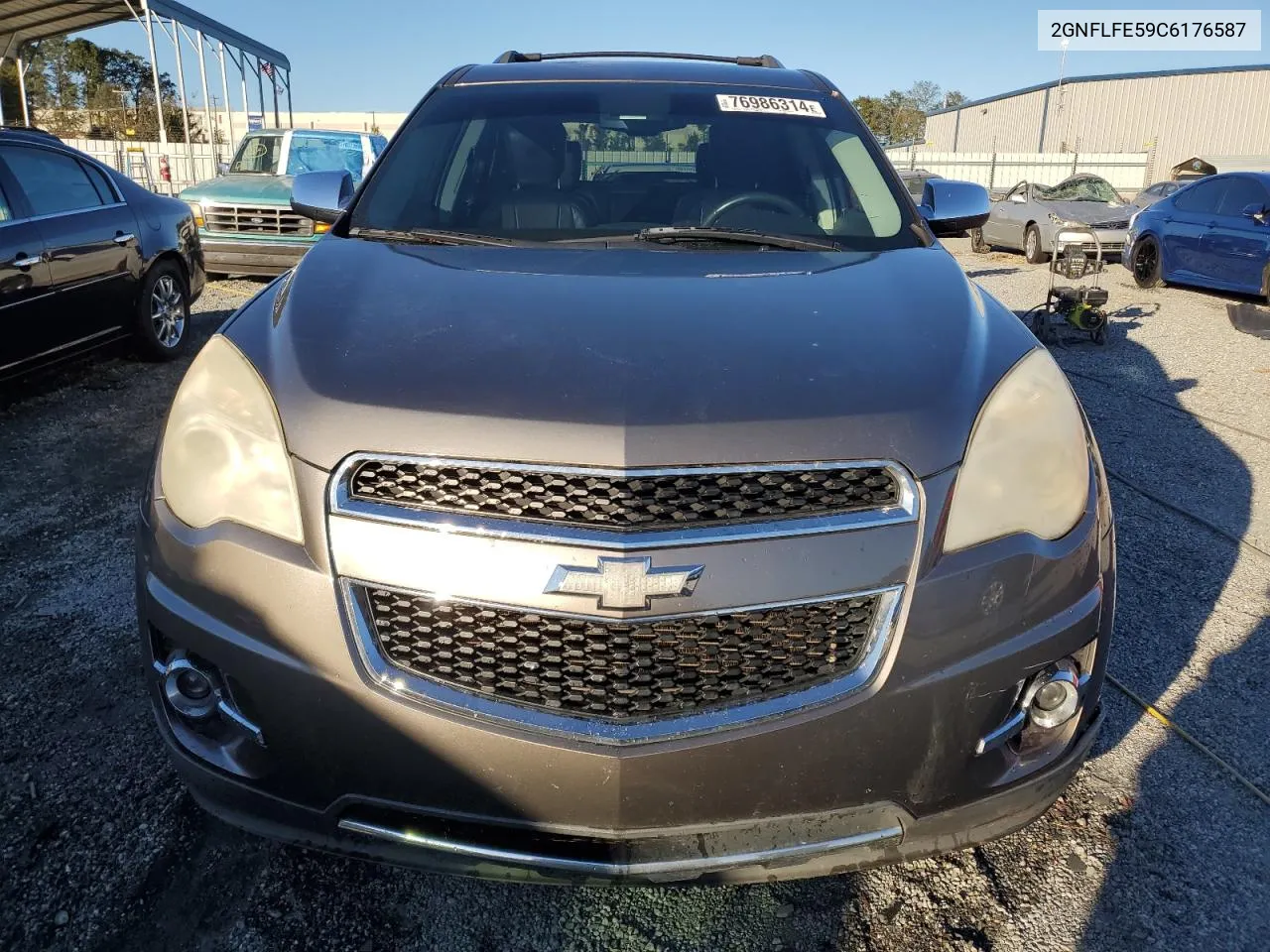 2012 Chevrolet Equinox Ltz VIN: 2GNFLFE59C6176587 Lot: 76986314