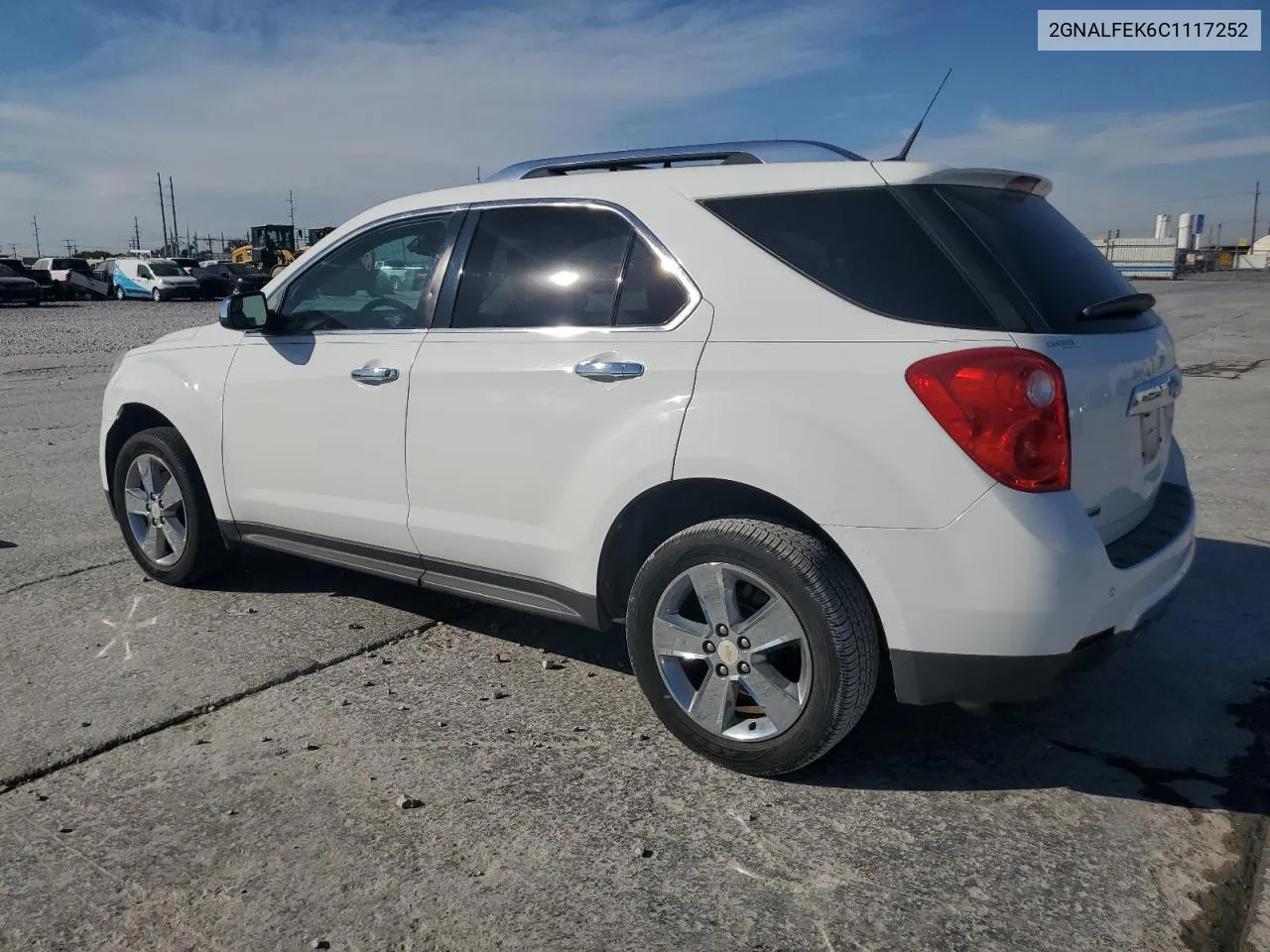 2012 Chevrolet Equinox Ltz VIN: 2GNALFEK6C1117252 Lot: 77084624