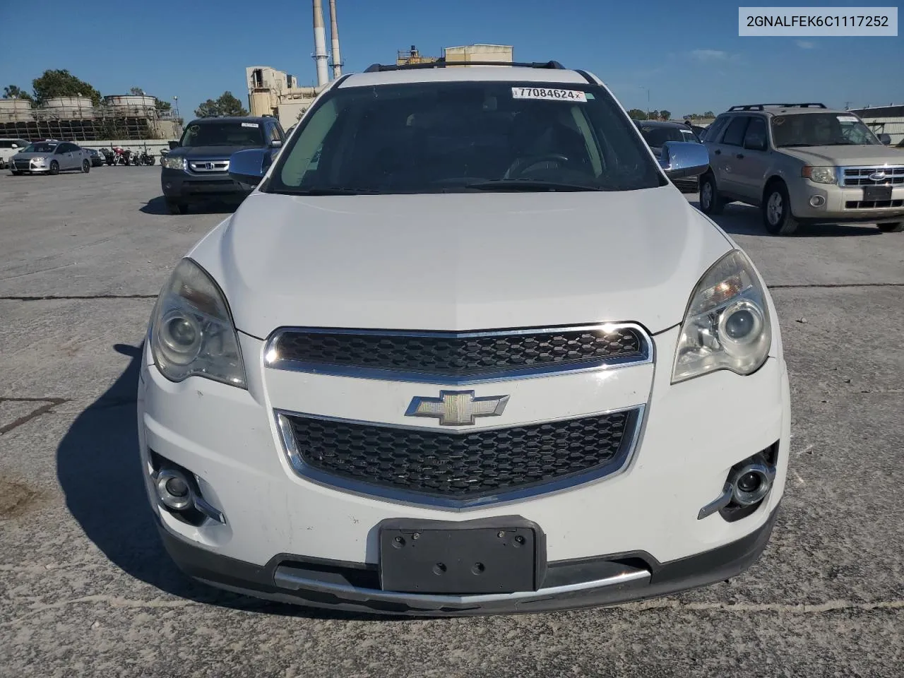 2012 Chevrolet Equinox Ltz VIN: 2GNALFEK6C1117252 Lot: 77084624