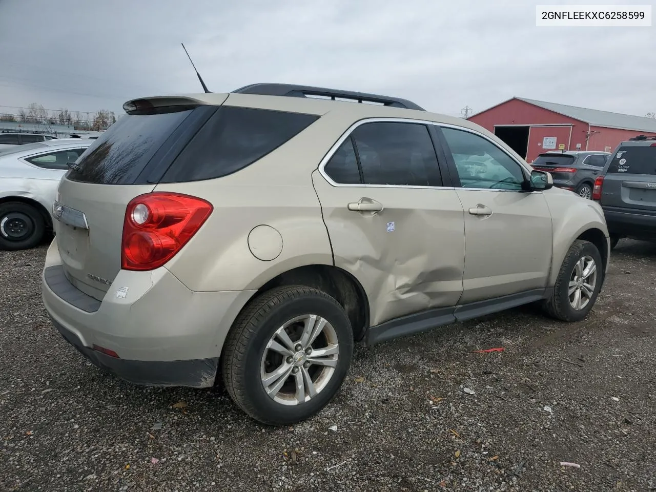 2012 Chevrolet Equinox Lt VIN: 2GNFLEEKXC6258599 Lot: 77117934