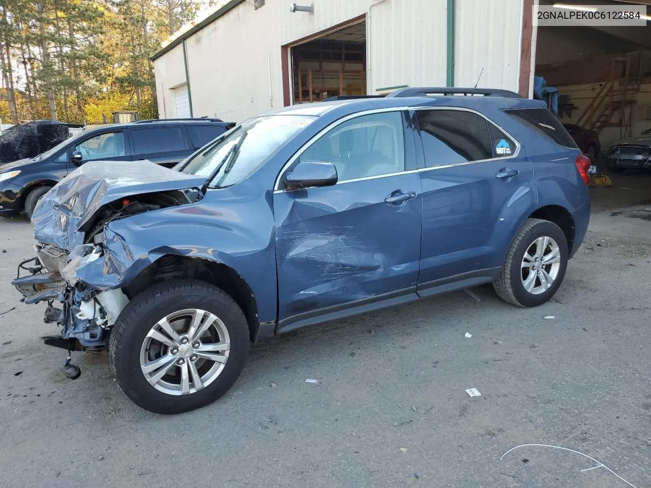 2012 Chevrolet Equinox Lt VIN: 2GNALPEK0C6122584 Lot: 77166534