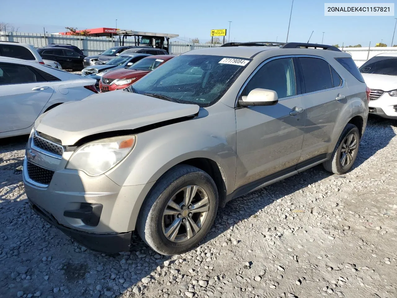 2012 Chevrolet Equinox Lt VIN: 2GNALDEK4C1157821 Lot: 77179084