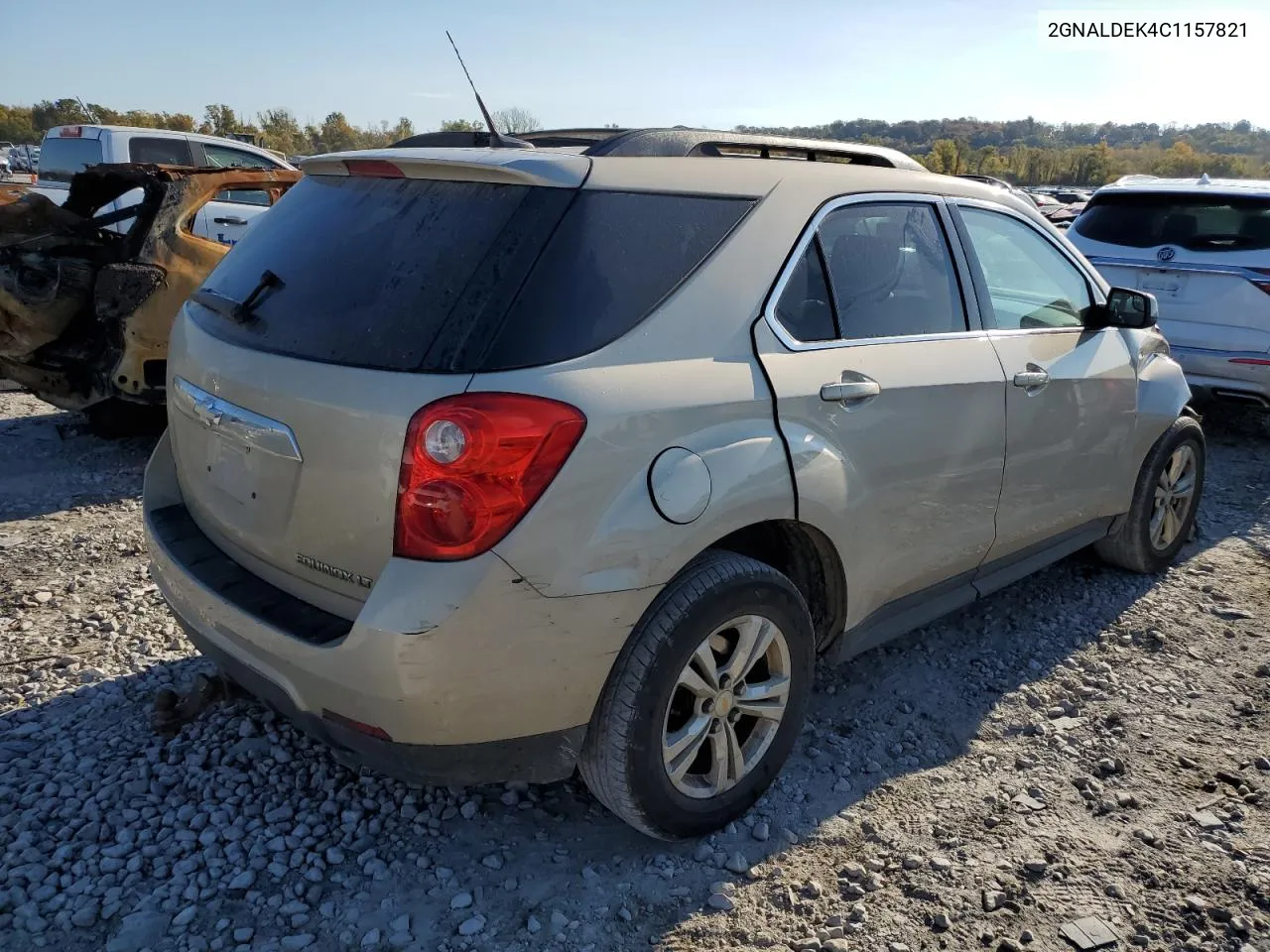 2012 Chevrolet Equinox Lt VIN: 2GNALDEK4C1157821 Lot: 77179084