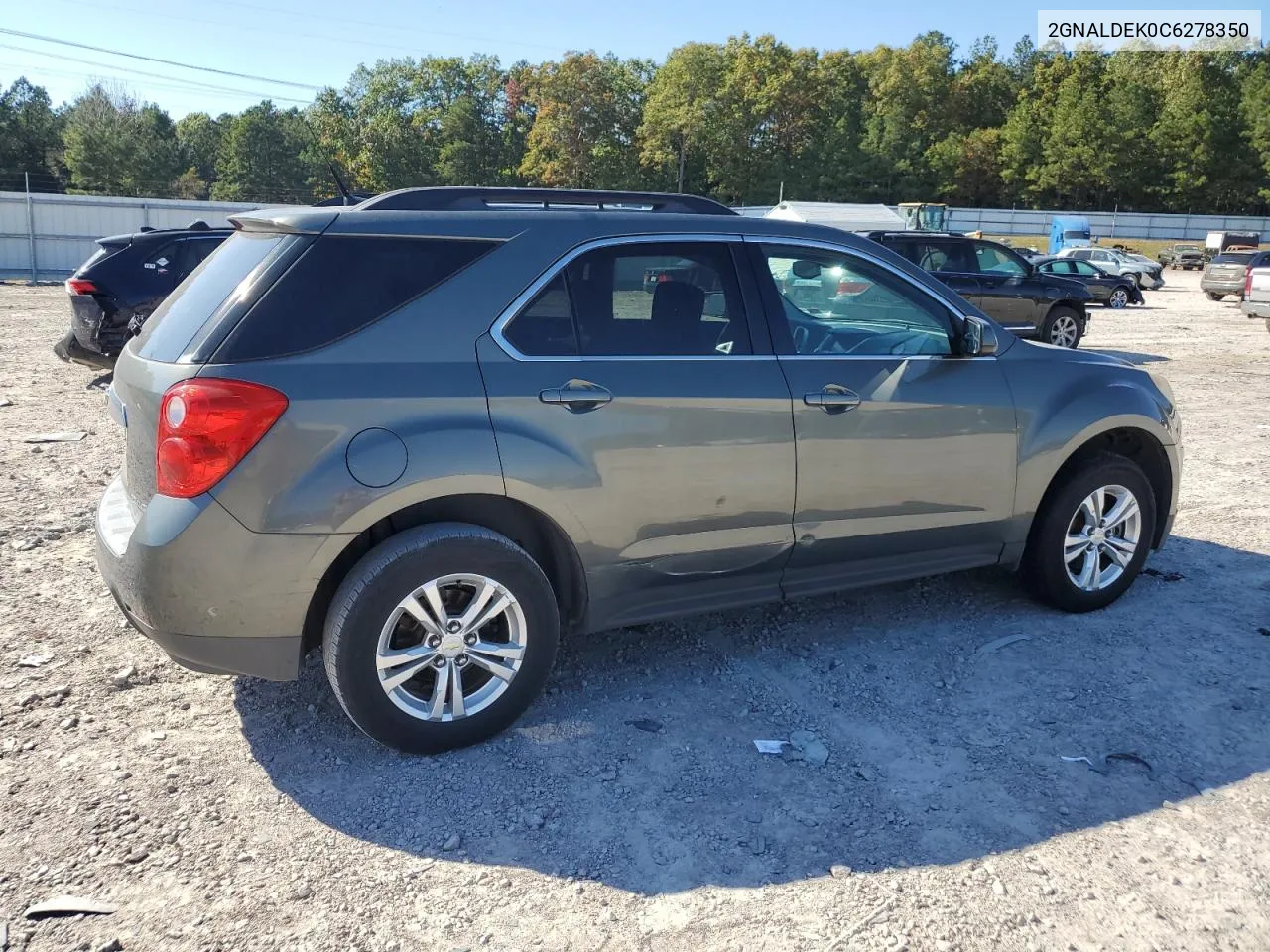 2GNALDEK0C6278350 2012 Chevrolet Equinox Lt