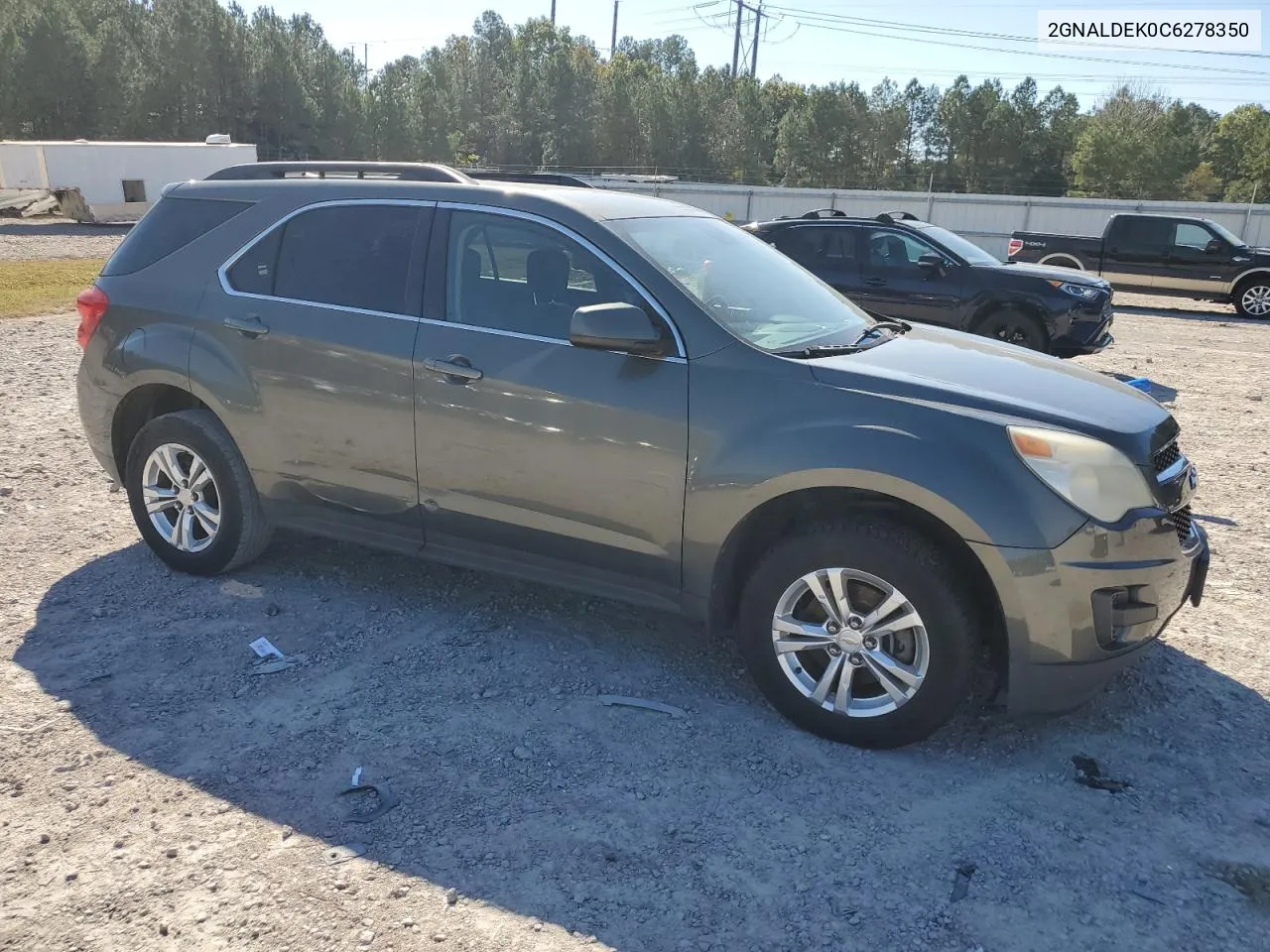 2012 Chevrolet Equinox Lt VIN: 2GNALDEK0C6278350 Lot: 77532284