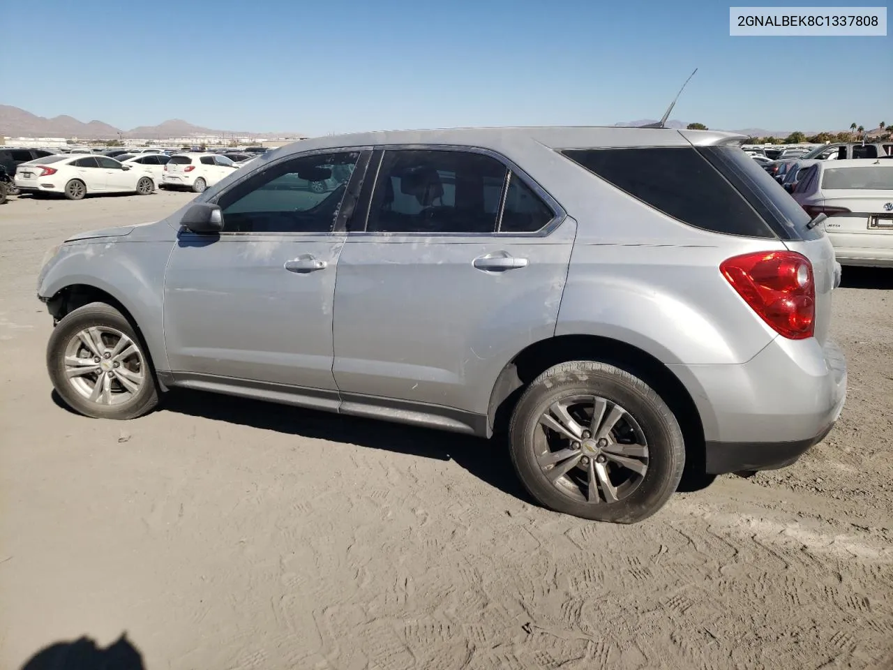 2012 Chevrolet Equinox Ls VIN: 2GNALBEK8C1337808 Lot: 77576414