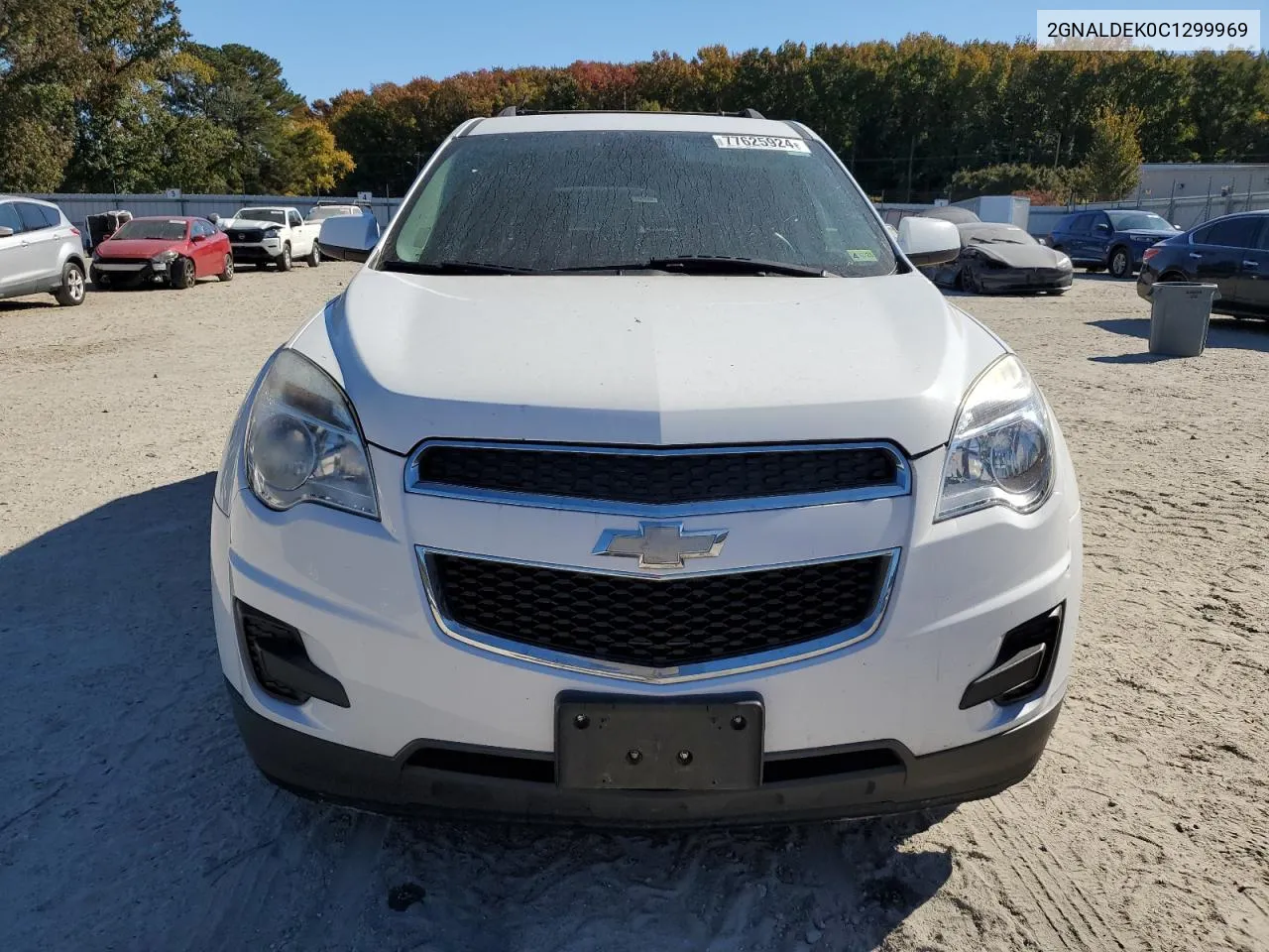 2012 Chevrolet Equinox Lt VIN: 2GNALDEK0C1299969 Lot: 77625924