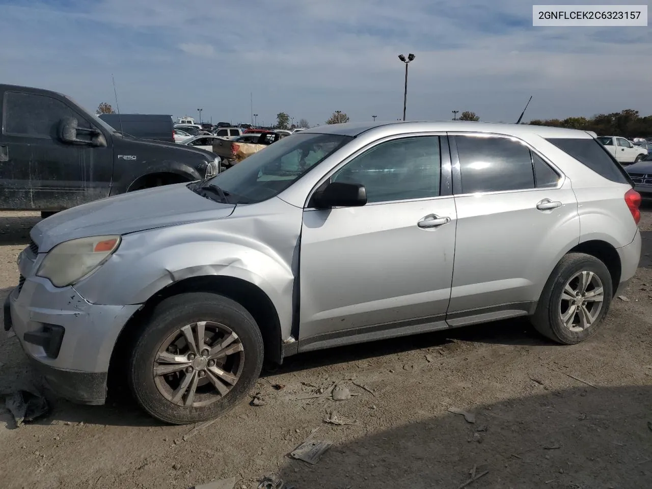 2012 Chevrolet Equinox Ls VIN: 2GNFLCEK2C6323157 Lot: 77636894