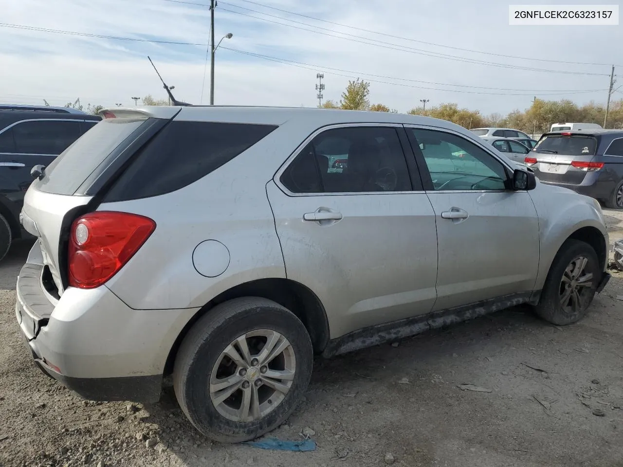 2012 Chevrolet Equinox Ls VIN: 2GNFLCEK2C6323157 Lot: 77636894