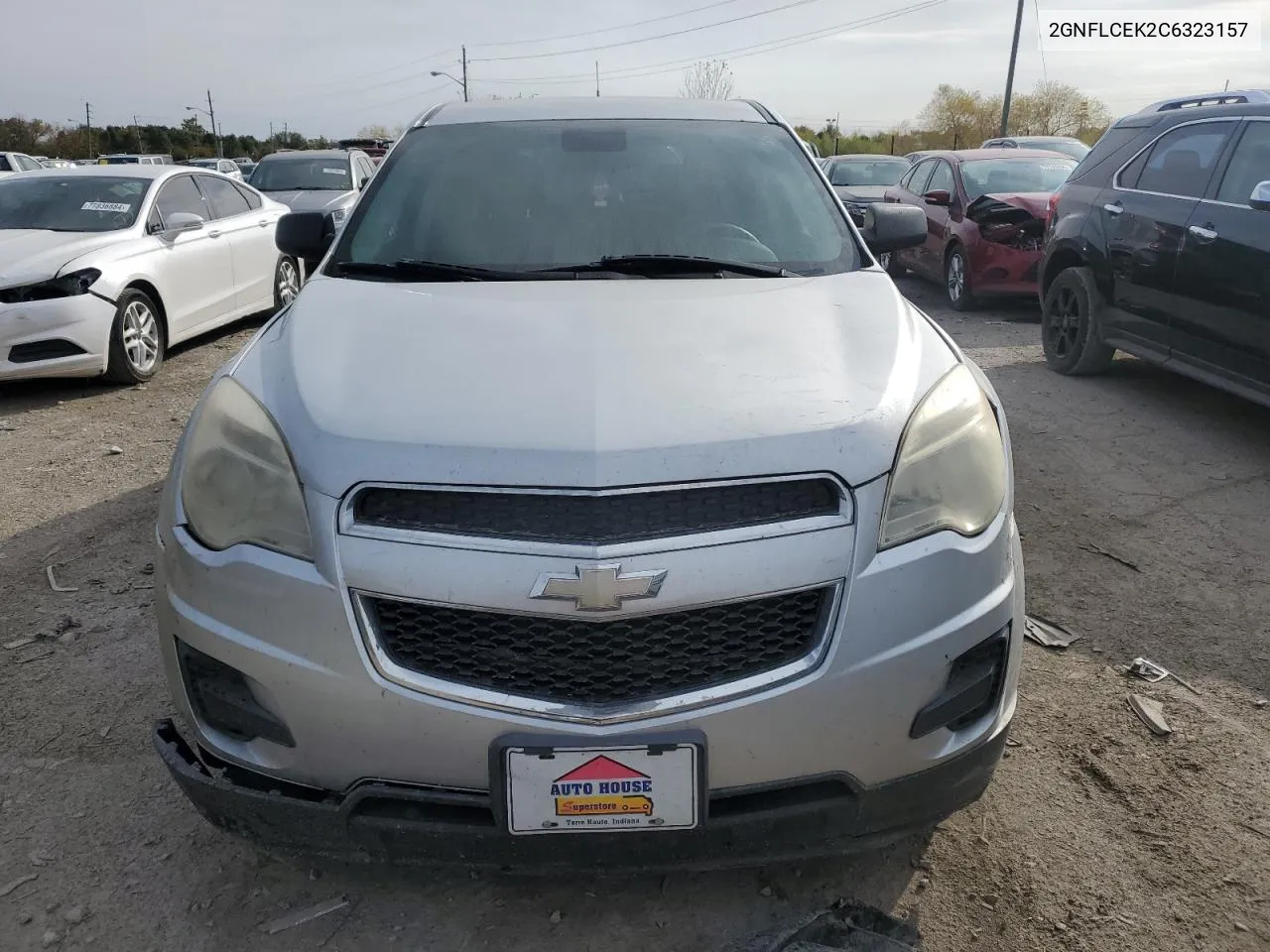 2012 Chevrolet Equinox Ls VIN: 2GNFLCEK2C6323157 Lot: 77636894