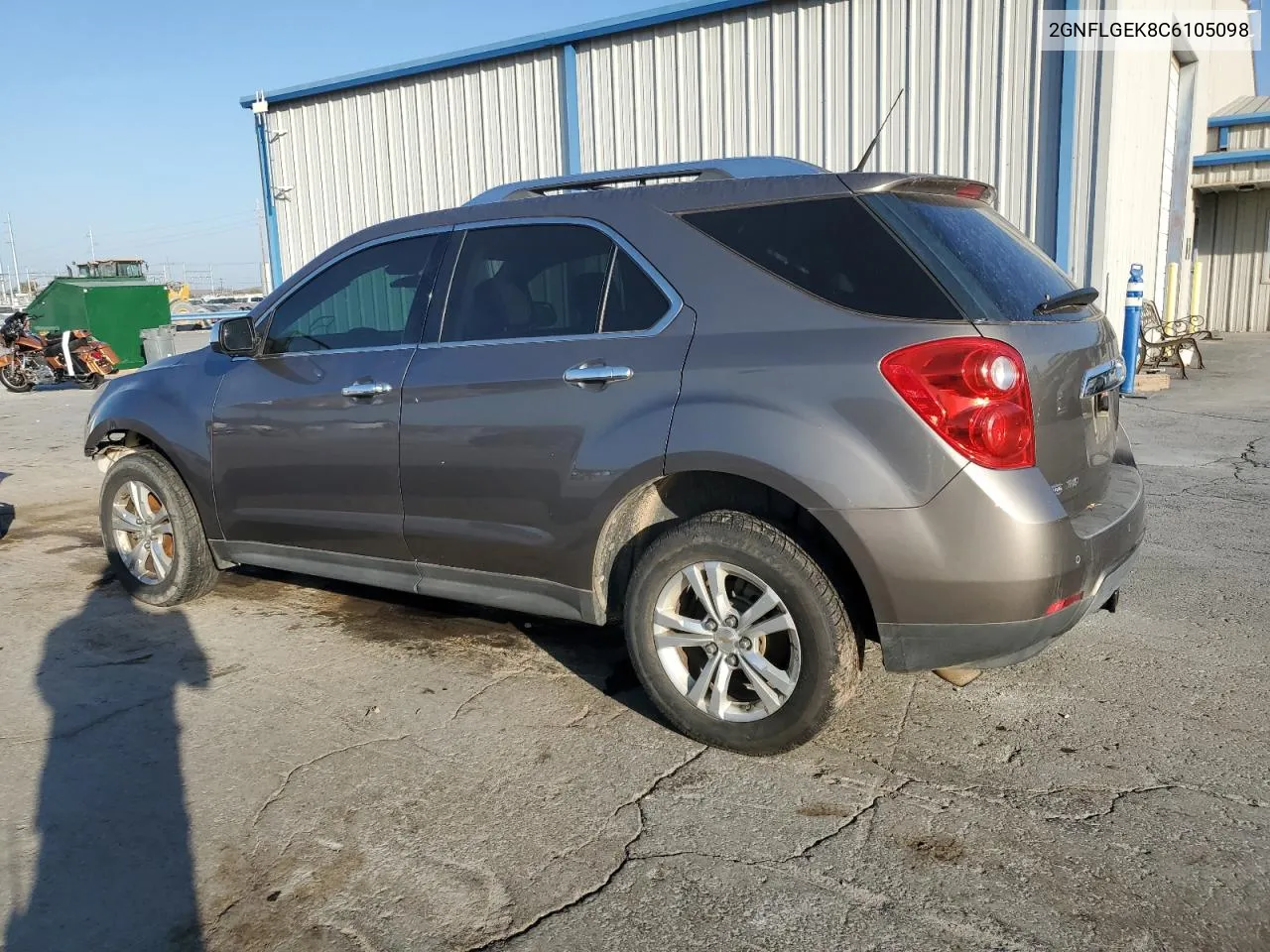 2GNFLGEK8C6105098 2012 Chevrolet Equinox Ltz