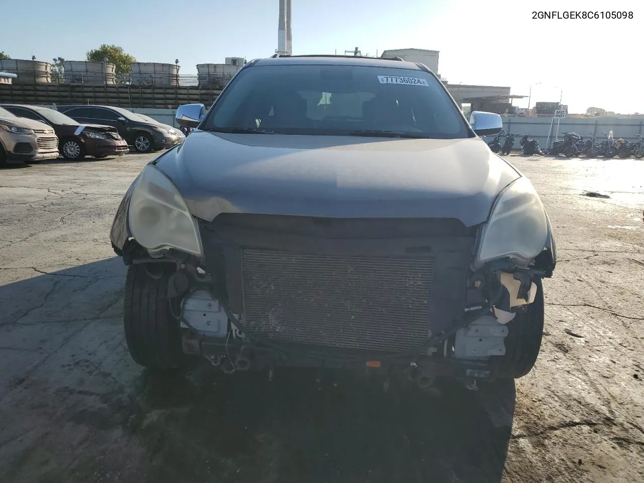 2GNFLGEK8C6105098 2012 Chevrolet Equinox Ltz