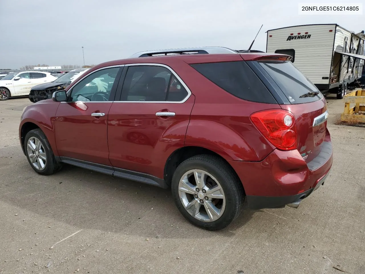 2012 Chevrolet Equinox Ltz VIN: 2GNFLGE51C6214805 Lot: 77769014