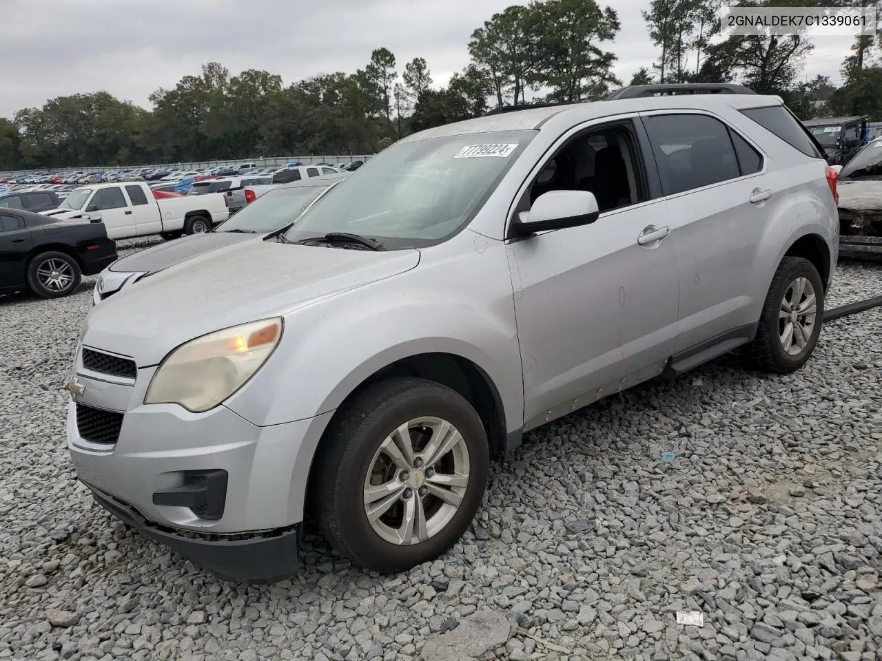 2012 Chevrolet Equinox Lt VIN: 2GNALDEK7C1339061 Lot: 77799224