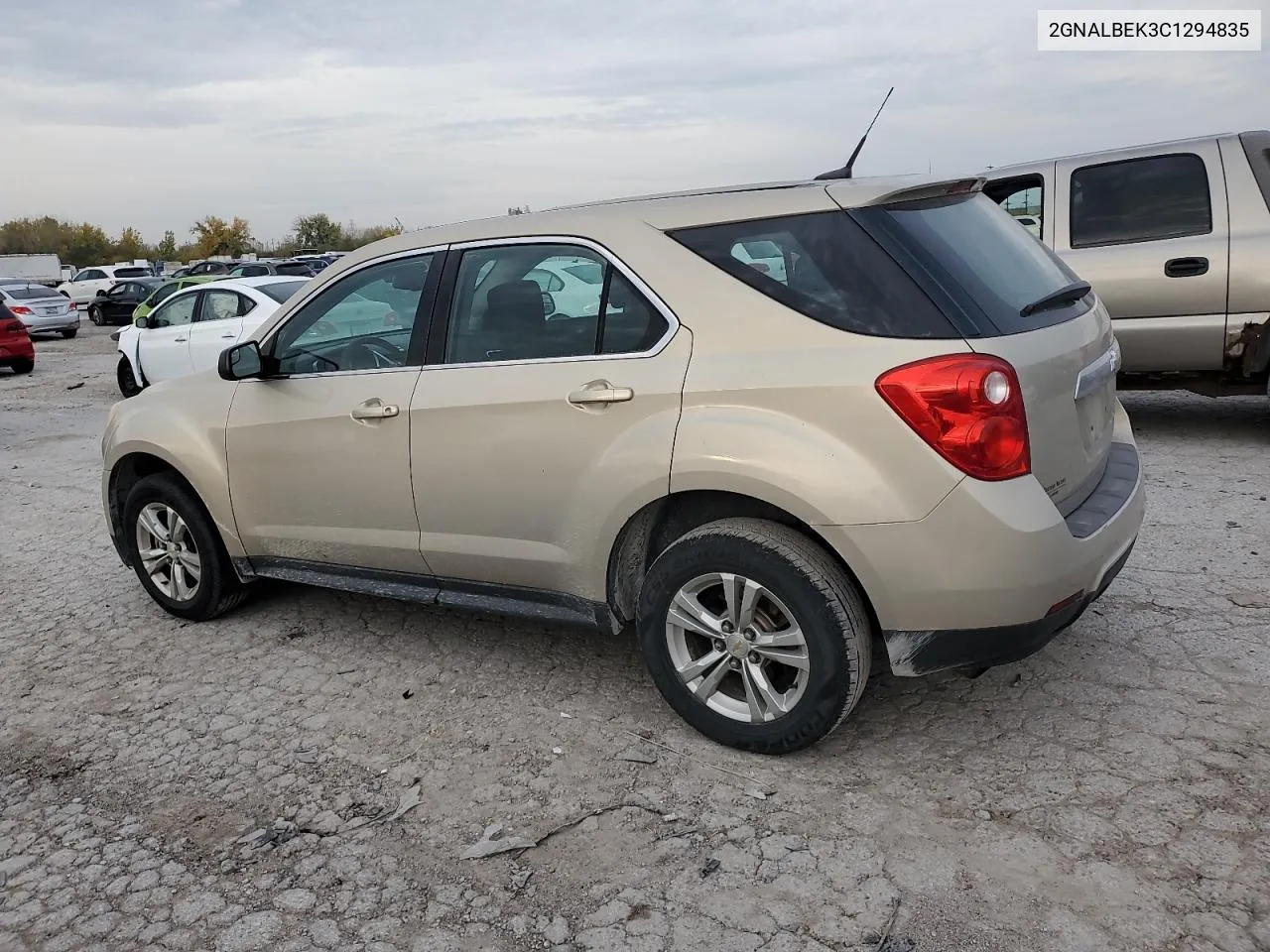 2012 Chevrolet Equinox Ls VIN: 2GNALBEK3C1294835 Lot: 77884514